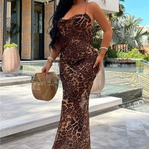 Fashion Grrrls Night Leopard Dress